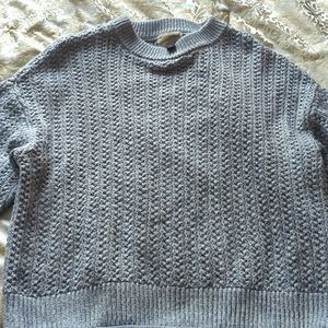 Scoop Neck Knit Sweater
